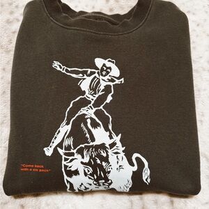 Graphic Cowboy Sweatshirt